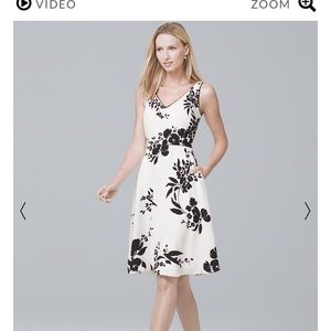 White House Black Market Fit and Flare Dress